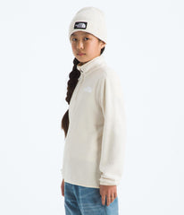 The North Face Teen Glacier pullover back view, lightweight warmth for everyday layering.