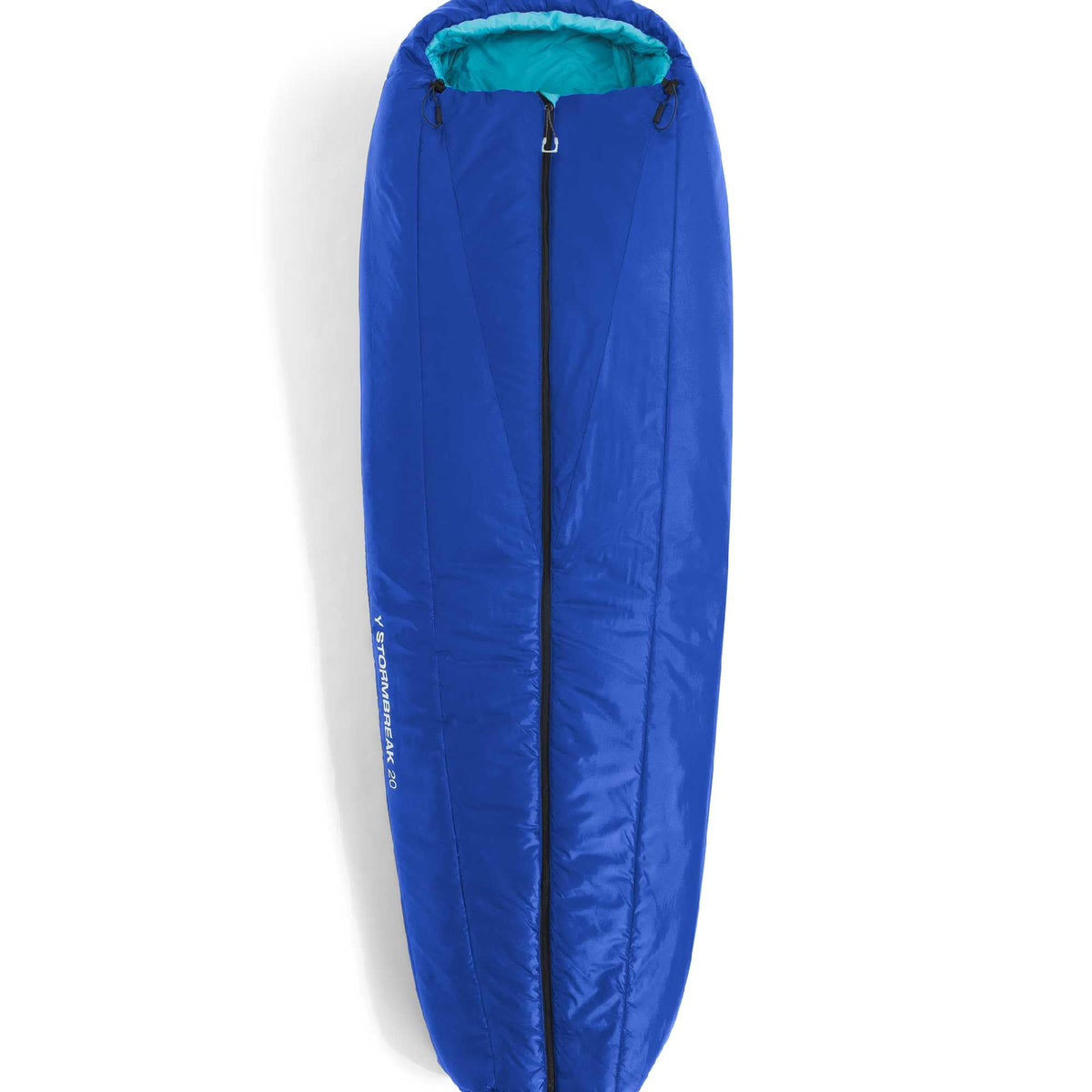 The North Face Teen Stormbreak 20F front view shows lightweight warmth for camping.
