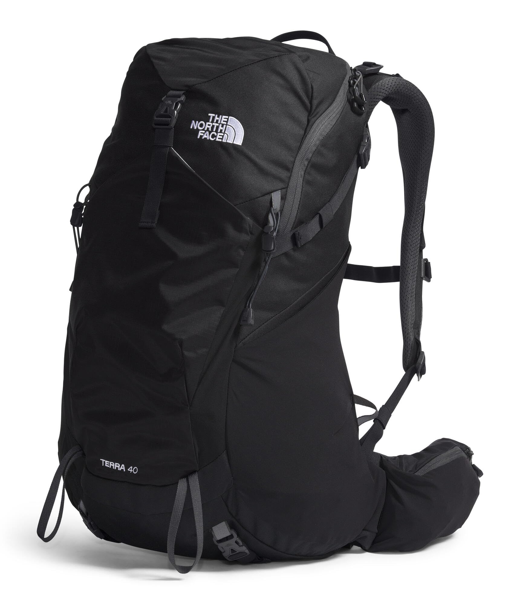 Terra 40 back panel and shoulder straps provide comfort on trails.