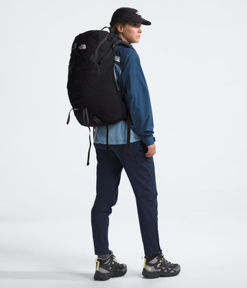 Terra 40 dimensions and capacity enable versatile packing for trips.