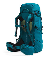 The North Face Terra 55 back panel with padded support for comfortable carrying.