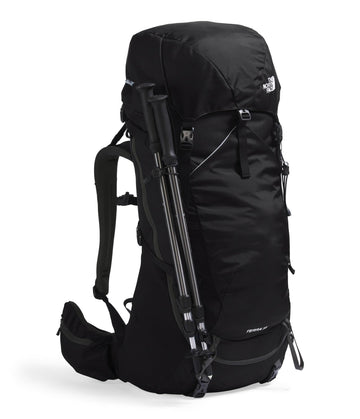 Side and bottom compression straps on Terra 55 stabilizing gear