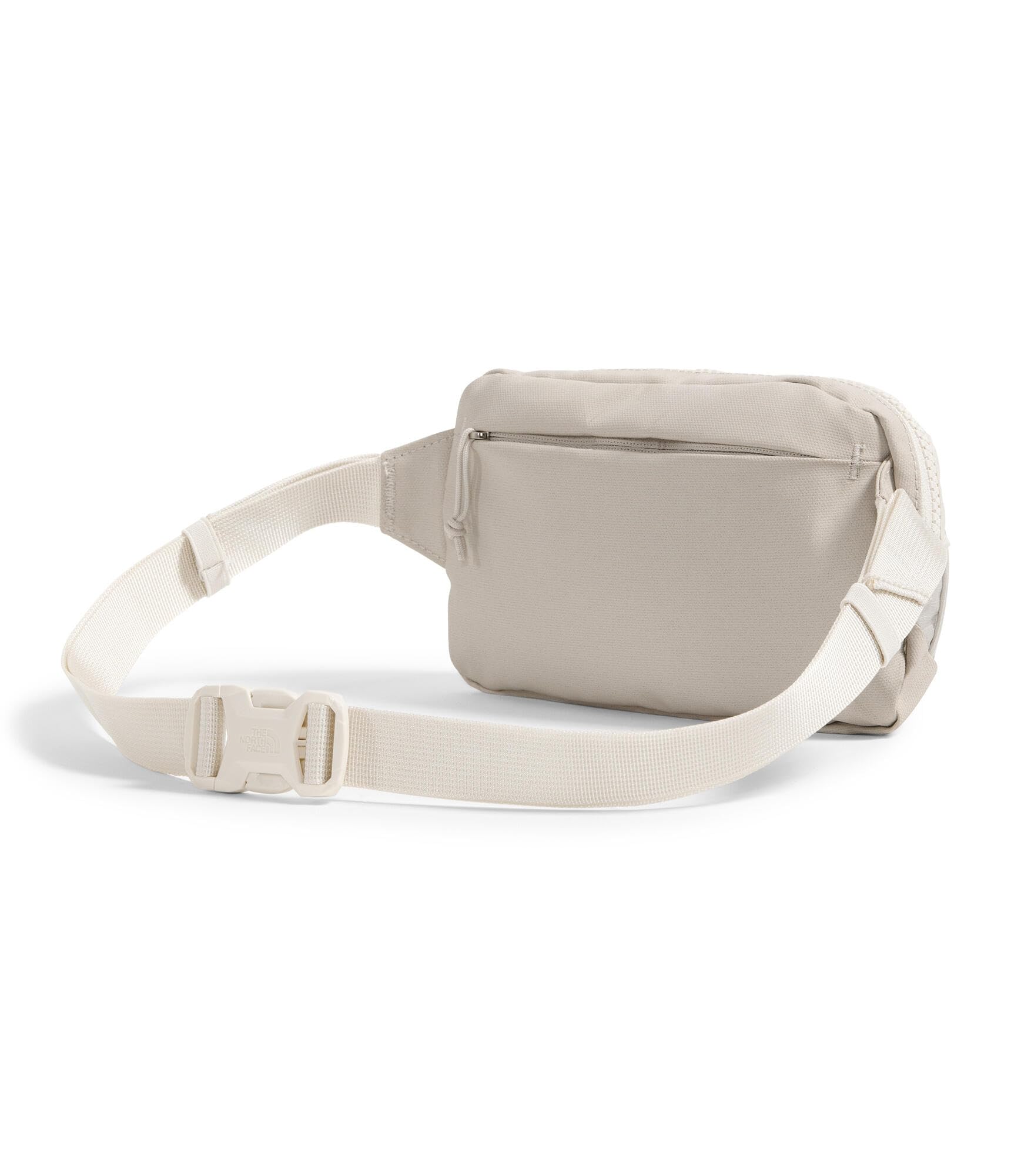 The North Face Terra Lumbar hip pack side view, external bungee for quick access gear.