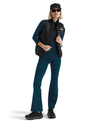 The North Face ThermoBall Vest zip closure and chin guard ensure smooth jackets-off versatility