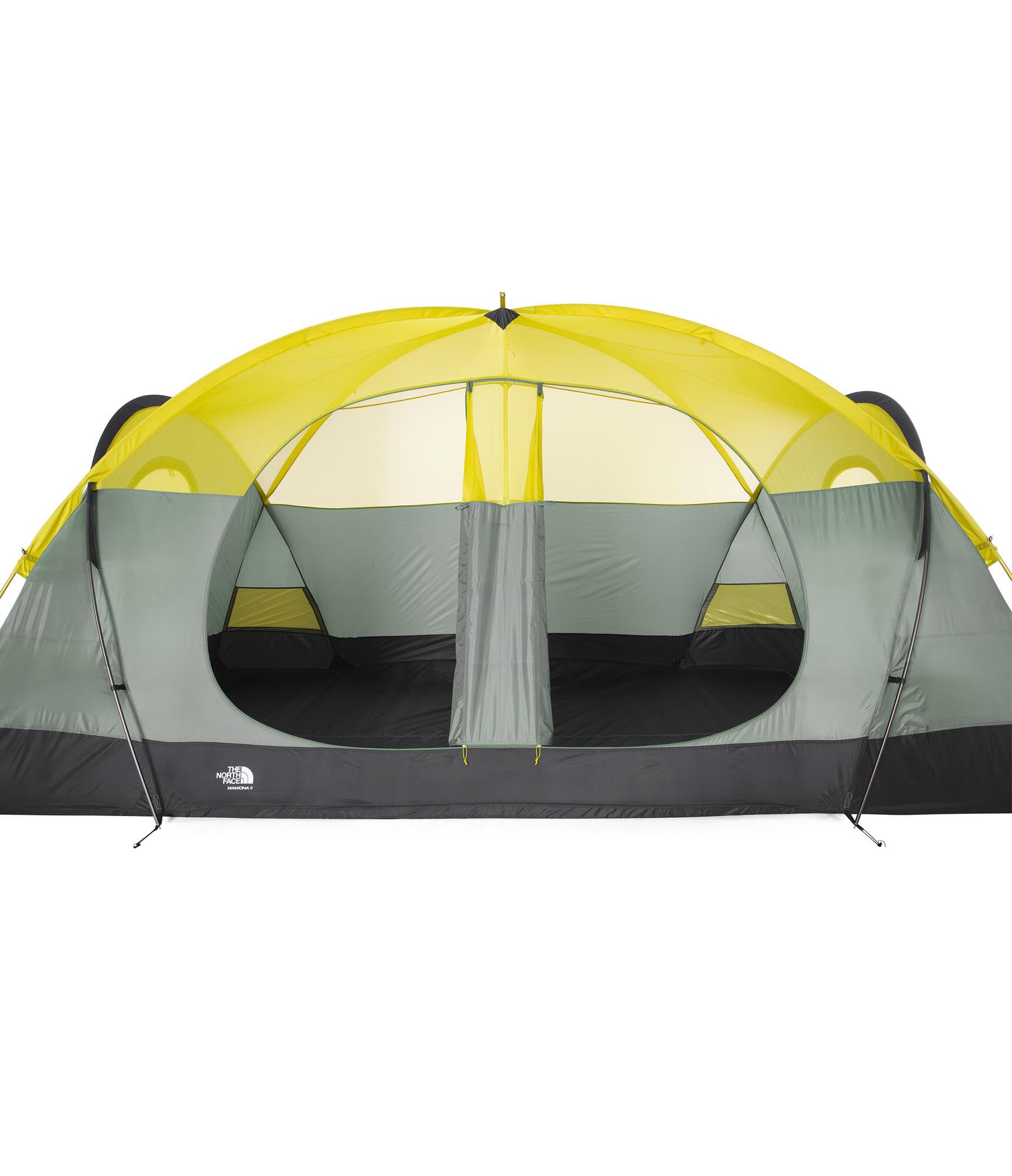The North Face Wawona 8 non-PFC DWR finish sheds light rain and moisture.