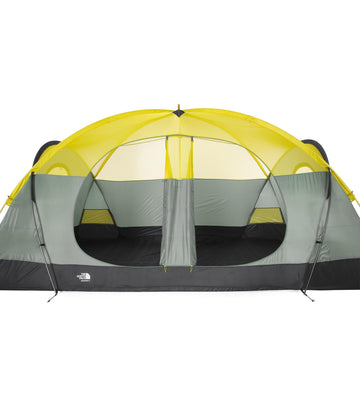 The North Face Wawona 8 non-PFC DWR finish sheds light rain and moisture.