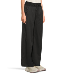 The North Face Aphrodite Arise Wide Leg Pant side profile highlights four-way stretch