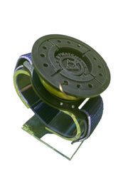 Reel Watch compact setup for on-the-go fishing during outdoor adventures.