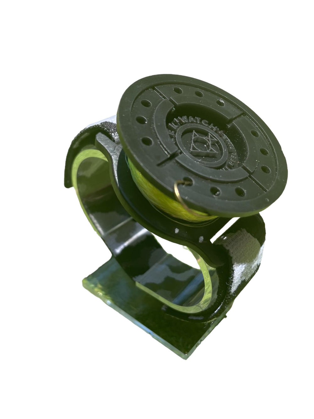 The Reel Watch with interchangeable bands lets you match style while you fish.