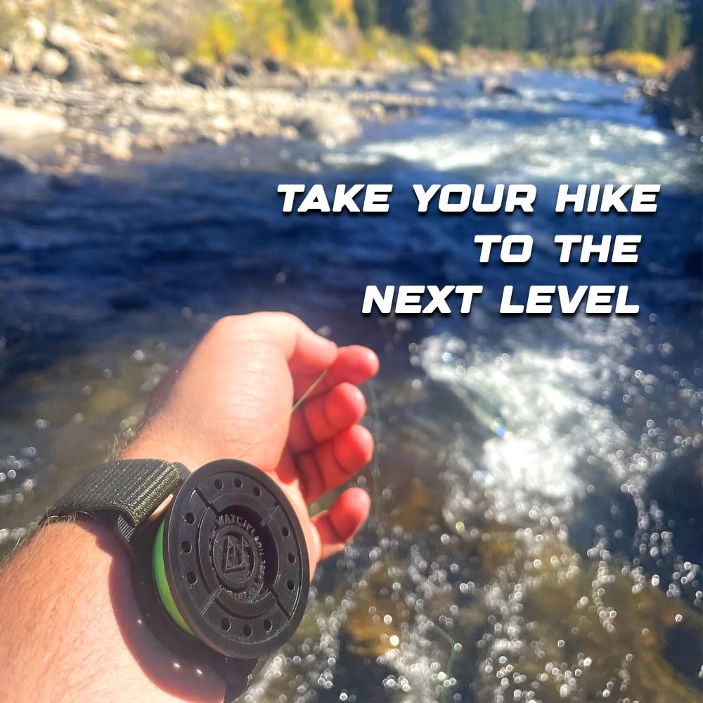 The Reel Watch QR-instruction back for fast setup guidance.