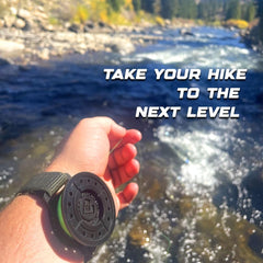 The Reel Watch QR-instruction back for fast setup guidance.