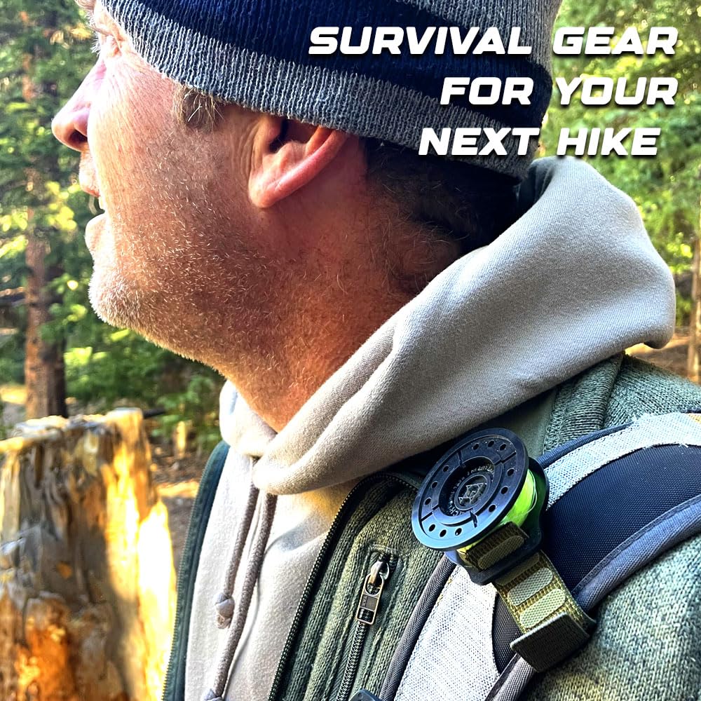 The Reel Watch sinkers and spool as part of ready-to-use gear on the go.
