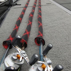 Easy insertion and removal of rods from a rod locker with The Rod Glove.