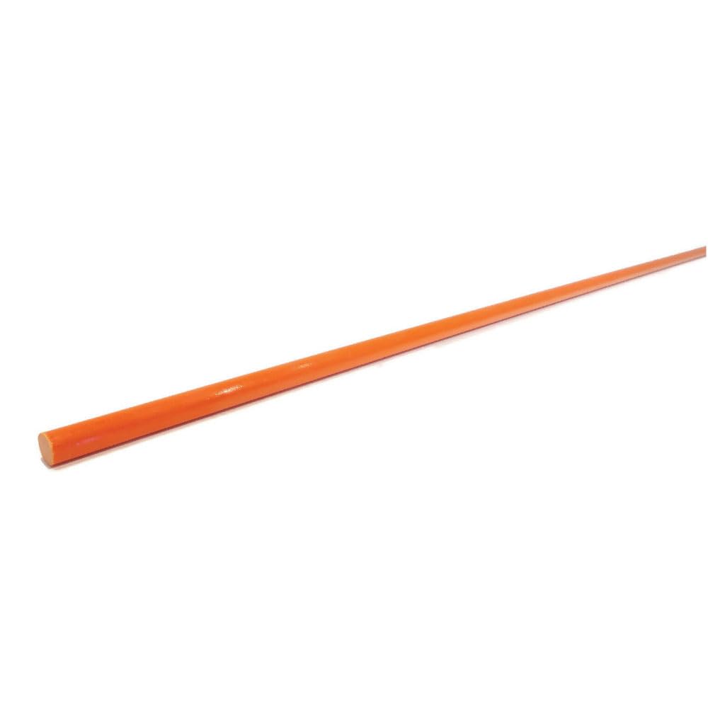 The ROP Shop orange fiberglass marker stake improves visibility in snowy conditions
