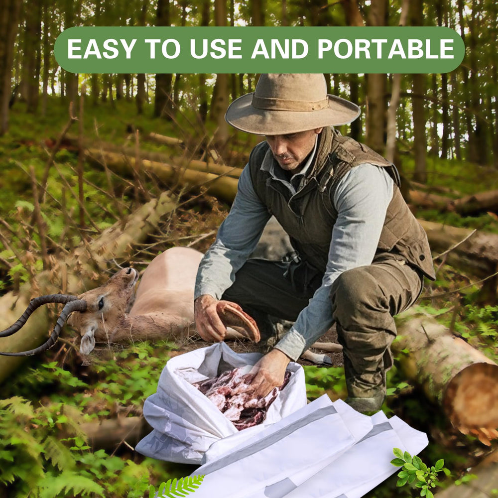 TheClouds elk game bags 30x20 inches provide ample storage for large game