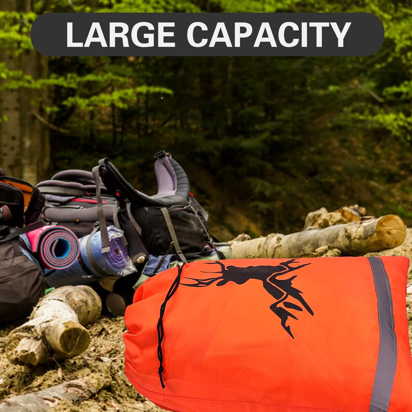 TheClouds elk game bags durable seamless-bottom handles heavy loads