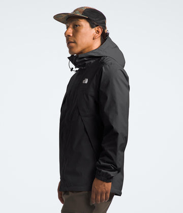 The North Face Antora jacket seam-sealed closure blocks light rain effectively.