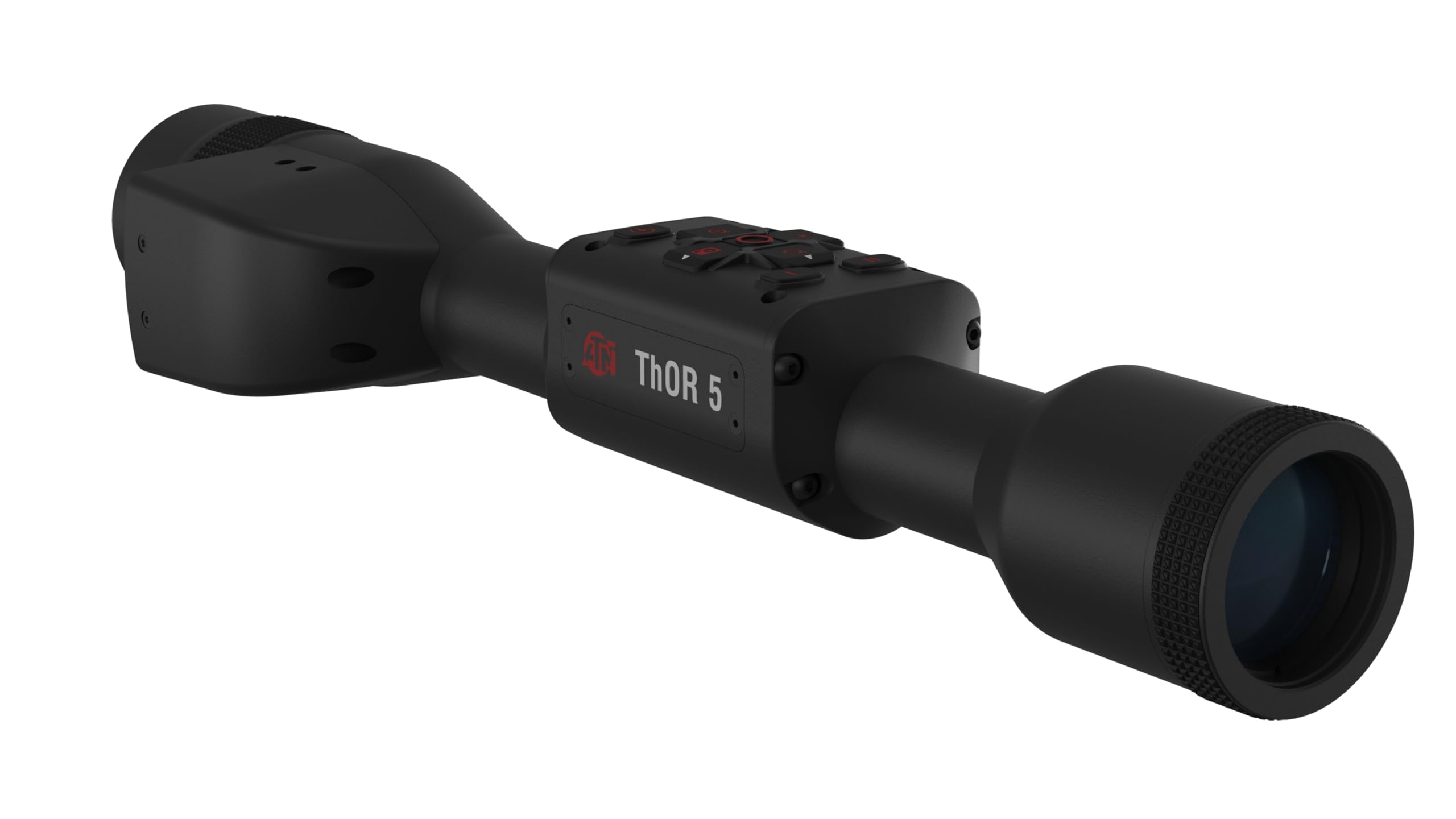 theOpticGuru ATN Thor 5 LRF built-in LRF demonstrates precise rangefinding in the field.