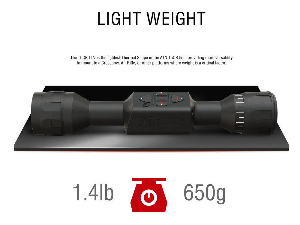 theOpticGuru ATN Thor LTV sharpIR clarity highlights razor-sharp target views