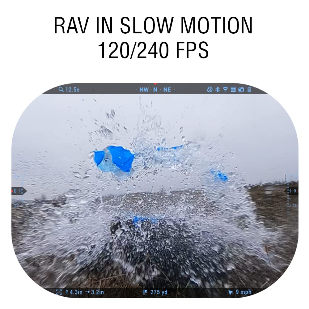 TheOpticGuru ATN Thor 5 built-in LRF interface demonstrates range-finding accuracy.
