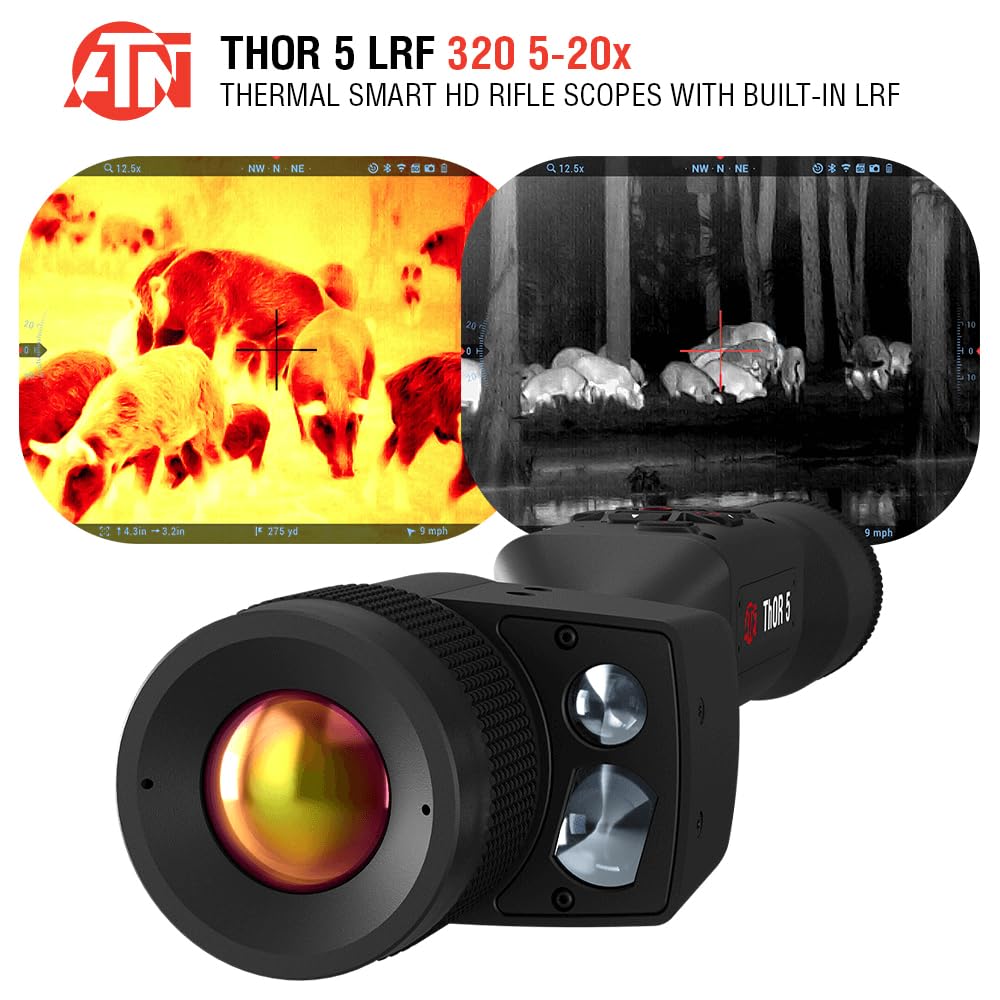 theOpticGuru ATN Thor 5 LRF sensor detail highlights ultra-sensitive Gen 5 performance