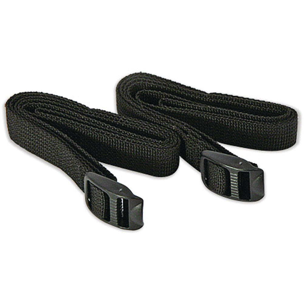 Therm-a-Rest 60-inch camping strap with ladder-lock buckle secures sleeping pads to packs.