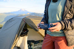 Therm-a-Rest Air Head Lite Large packed into its compact bundle