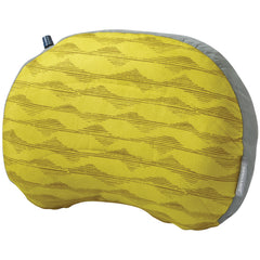 Therm-a-Rest Air Head Pillow packed compactly for travel convenience.