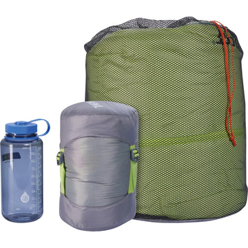 Therm-a-Rest Boost 650 uses hydrophobic down for reliable warmth in wet weather.