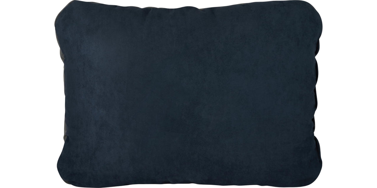Therm-a-Rest compressible Cinch Pillow large Outerspace packaged for travel comfort