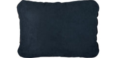 Therm-a-Rest Compressible Cinch Pillow in Outerspace, packaged for travel comfort