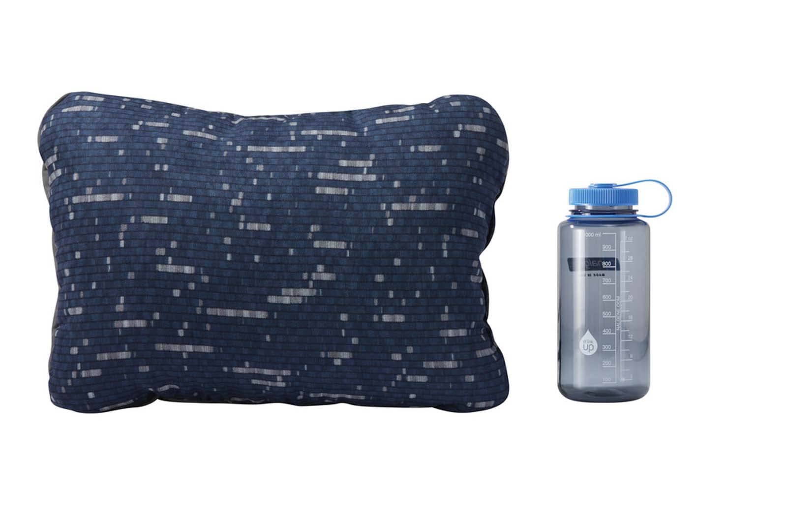 Therm-a-Rest Compressible Cinch Pillow soft cover detail for easy care