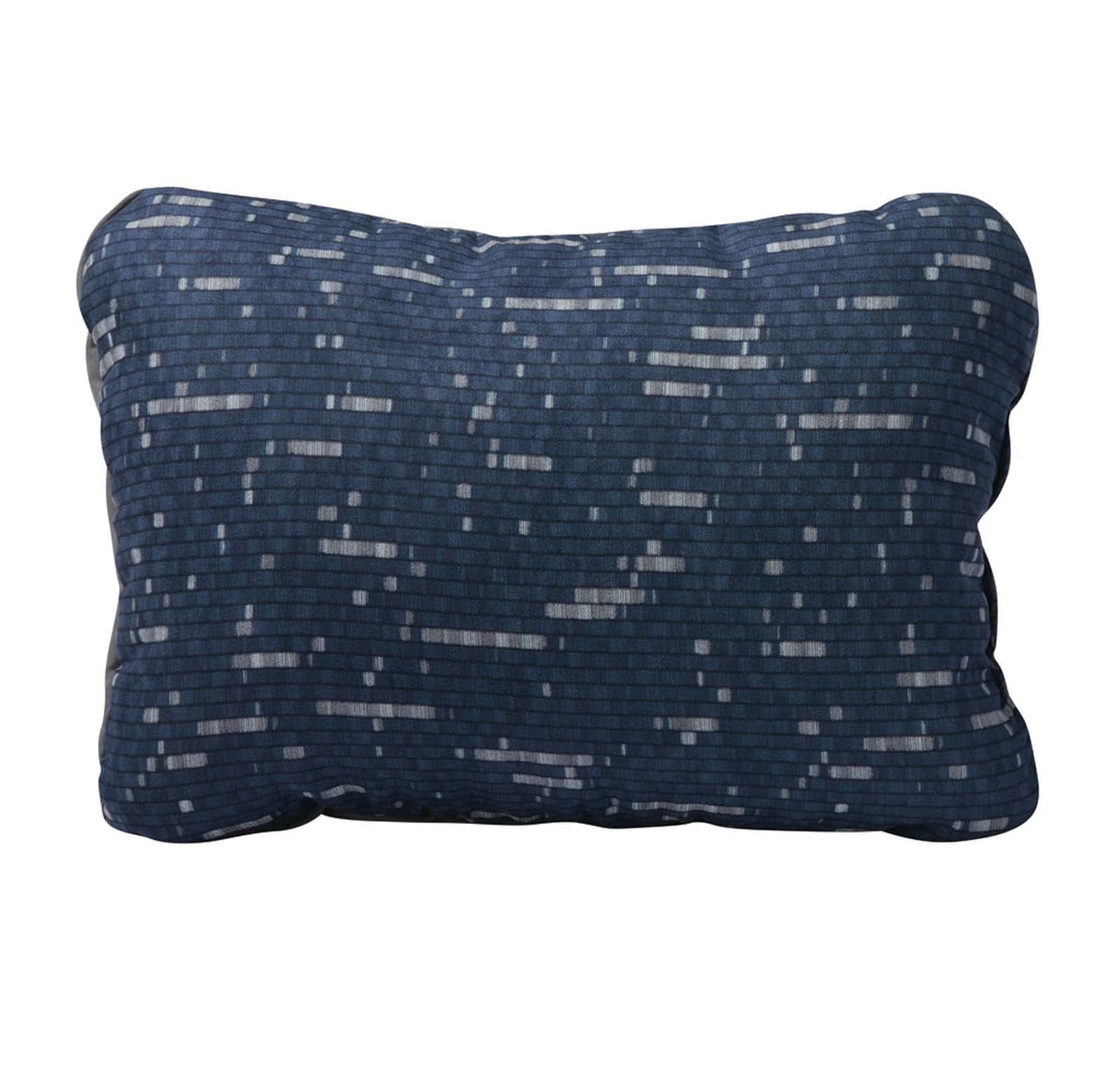 Therm-a-Rest Compressible Cinch Pillow small warp-speed front view shows portable travel comfort