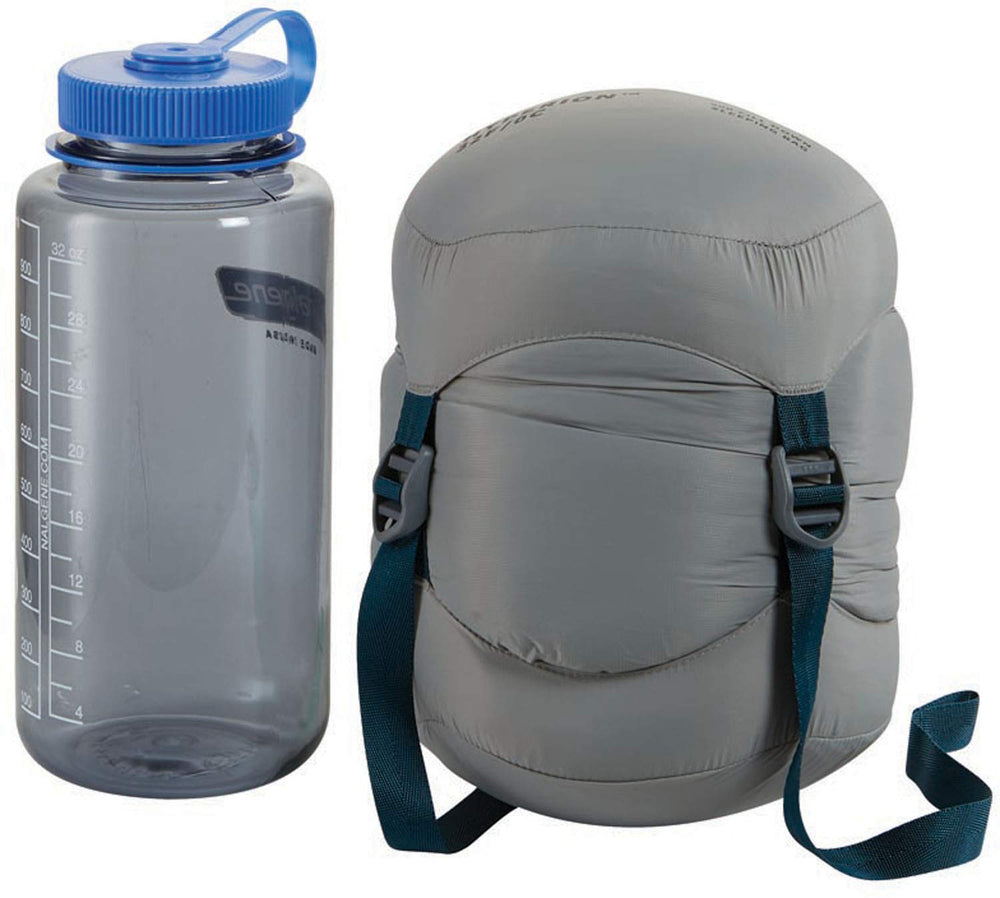 Therm-a-Rest Hyperion 900-fill down stays drier and lofts longer.