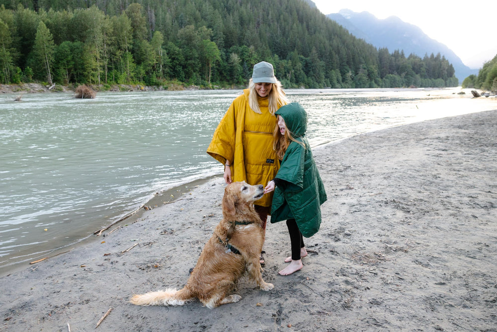 Therm-a-Rest Kids Honcho packs into its own pocket for travel.