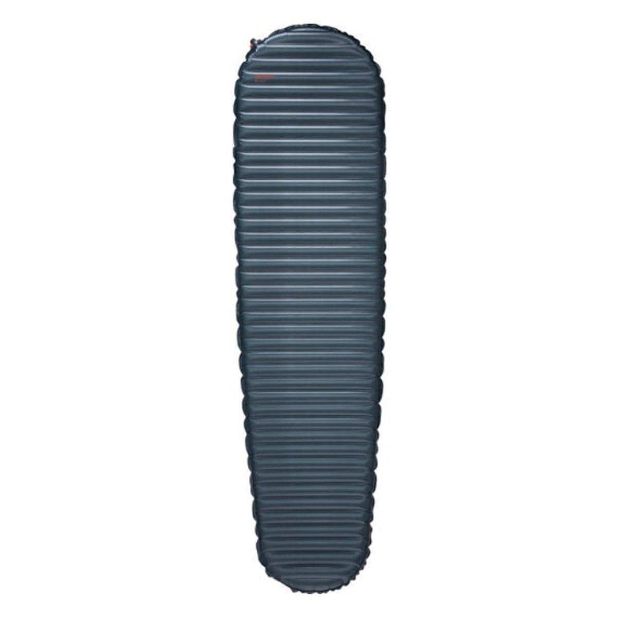 Therm-a-Rest NeoAir UberLite Regular inflated to 72x20 inches for ultralight backpacking comfort.