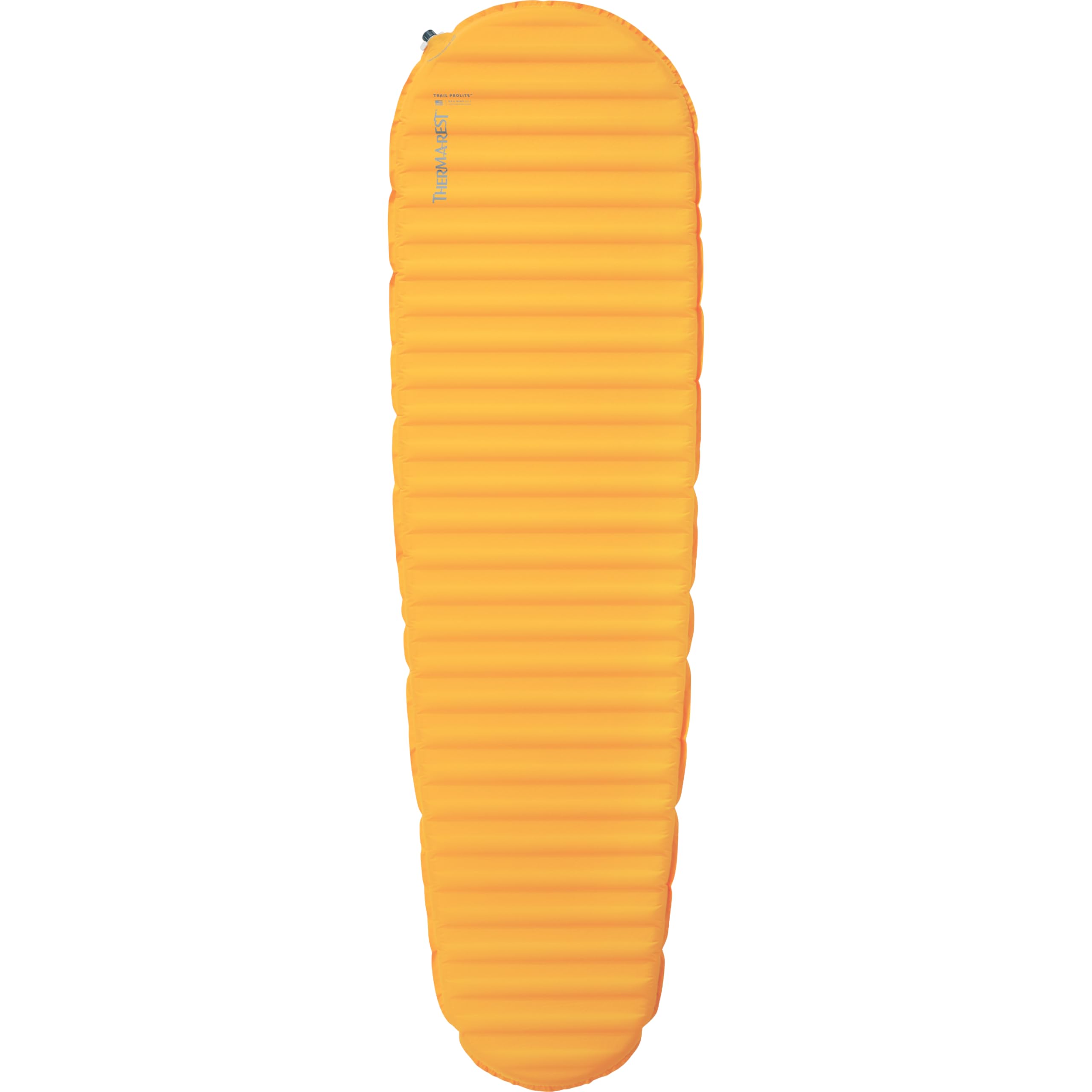 Therm-a-Rest Trail ProLite StrataCore construction showing foam ridges and air pockets for warmth.