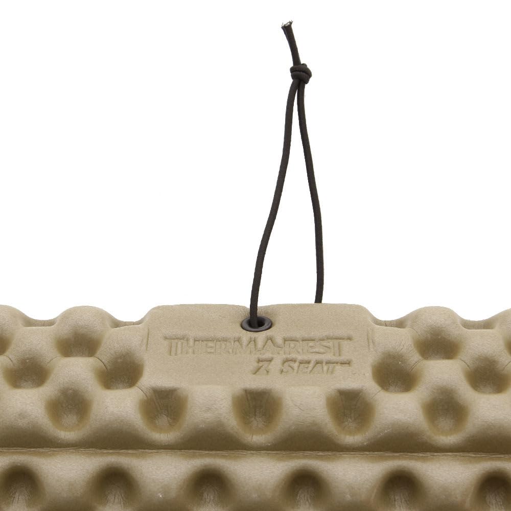 Therm-a-Rest Z Seat Coyote model offers portable warmth on outdoor adventures