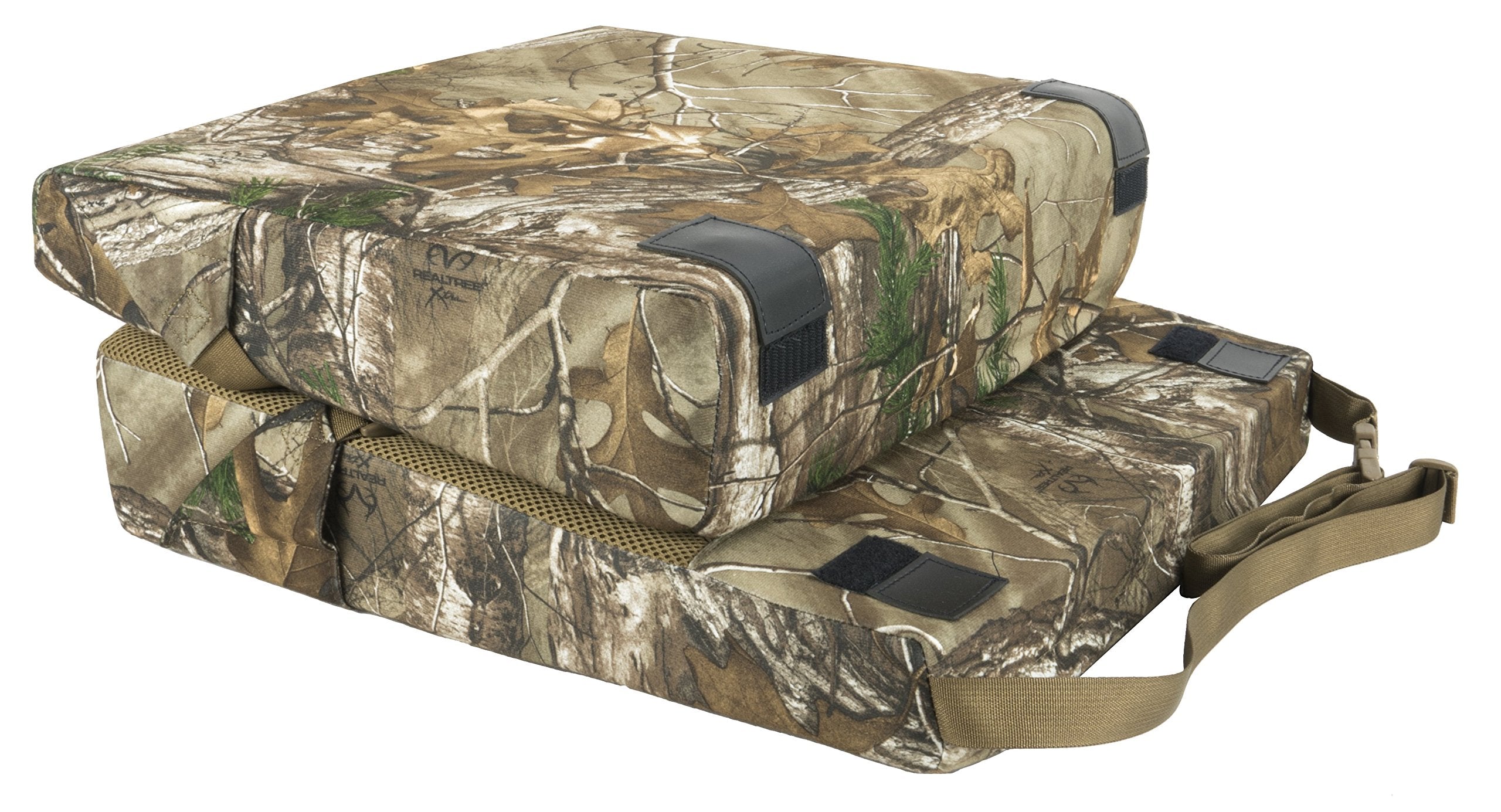 THERM-A-SEAT carry strap over-the-shoulder for easy transport