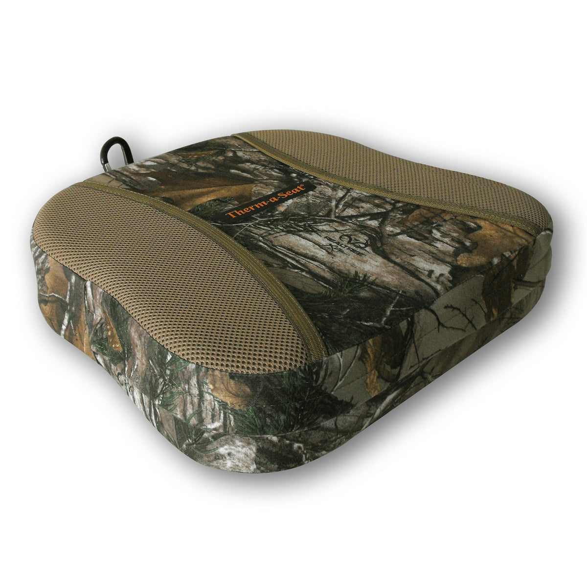Therm-A-Seat Infusion Thermaseat 3in Realtree Edge keeps you warm and dry on long hunts.