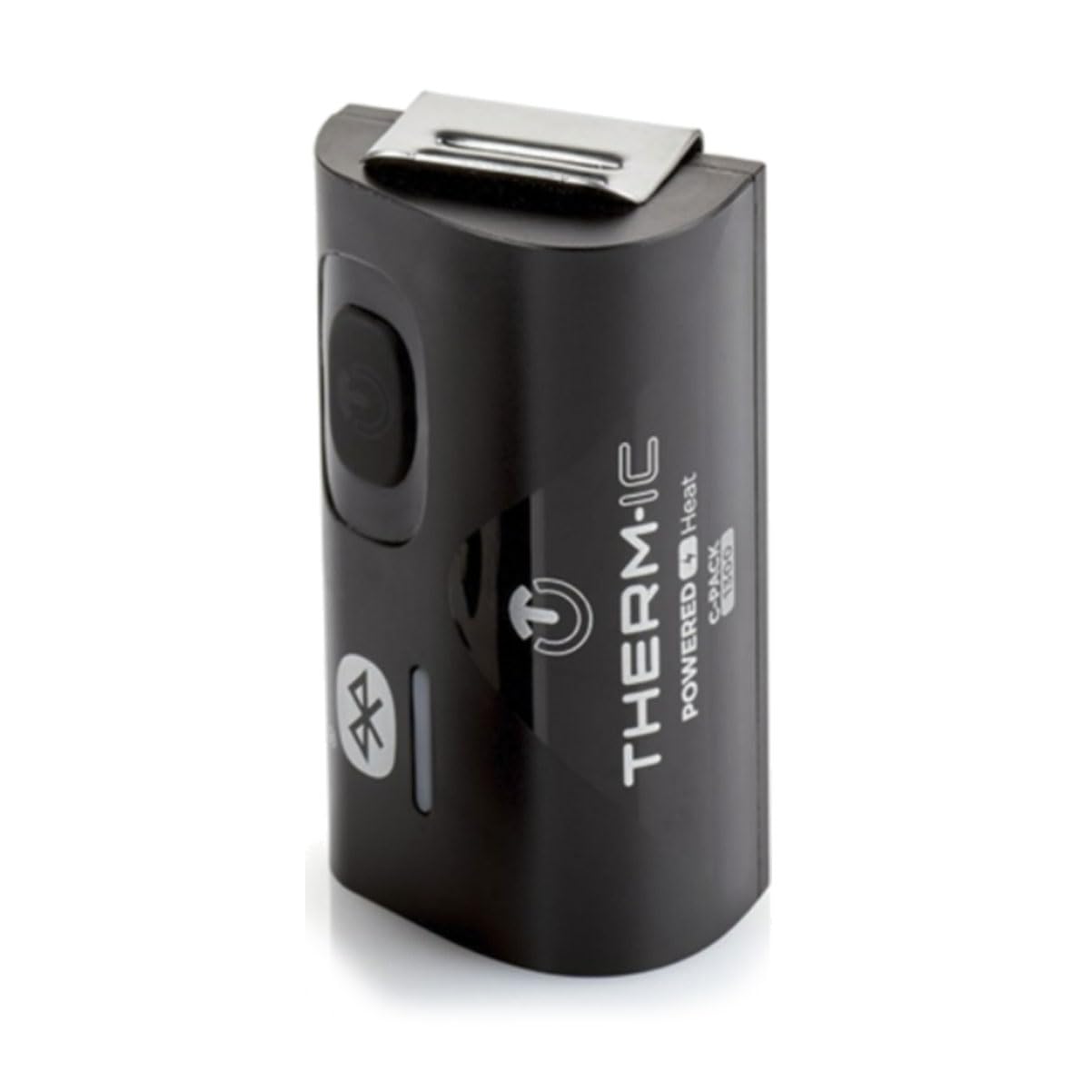 Therm-ic C-Pack 1300 B battery with USB charger supports convenient on-the-go power.