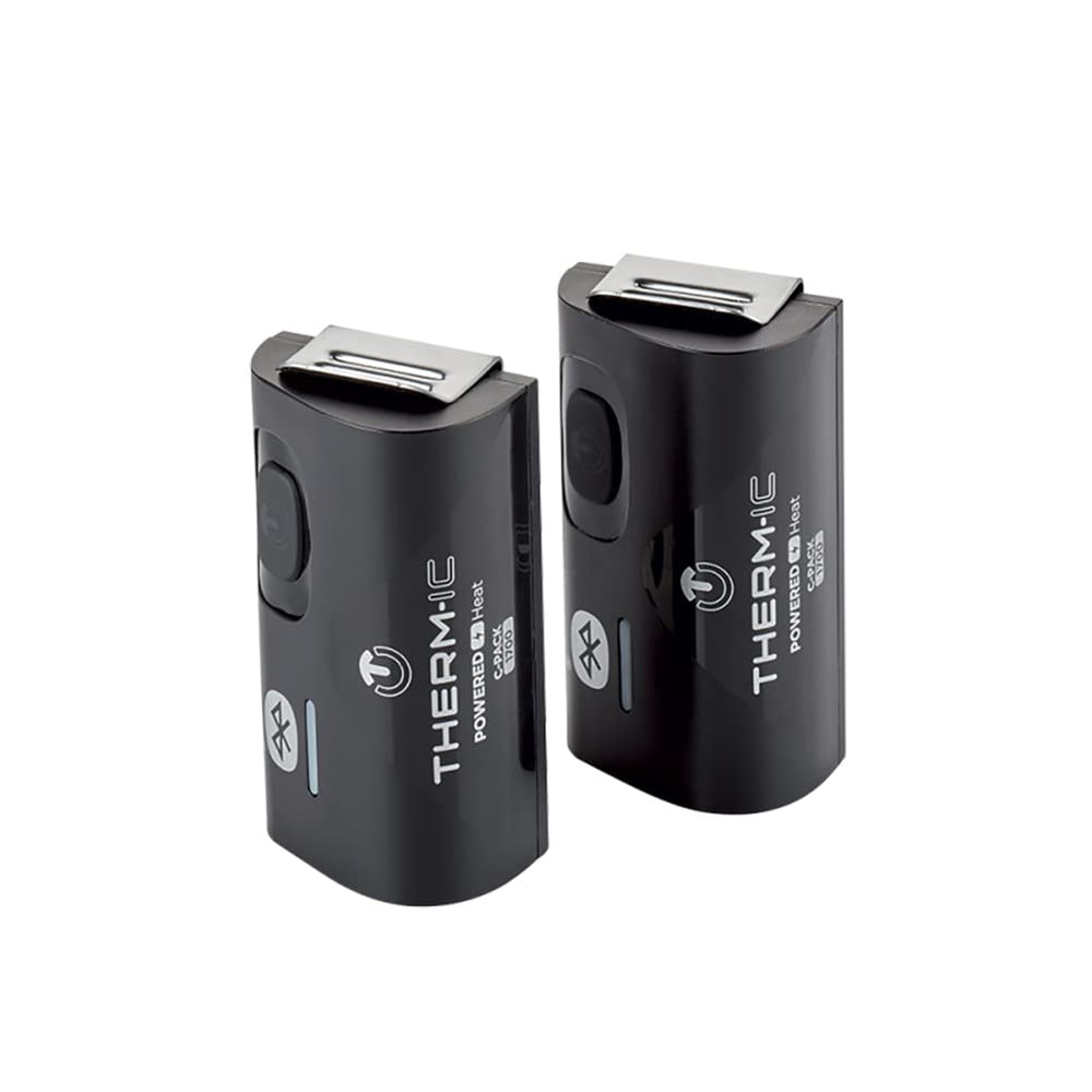 Therm-ic C-Pack 1700B battery closeup highlights long-lasting heat on winter outings