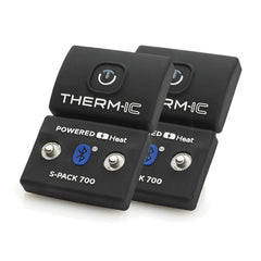 Therm-ic S-Pack 700 B front view, compact battery for all-day warmth with PowerSocks.
