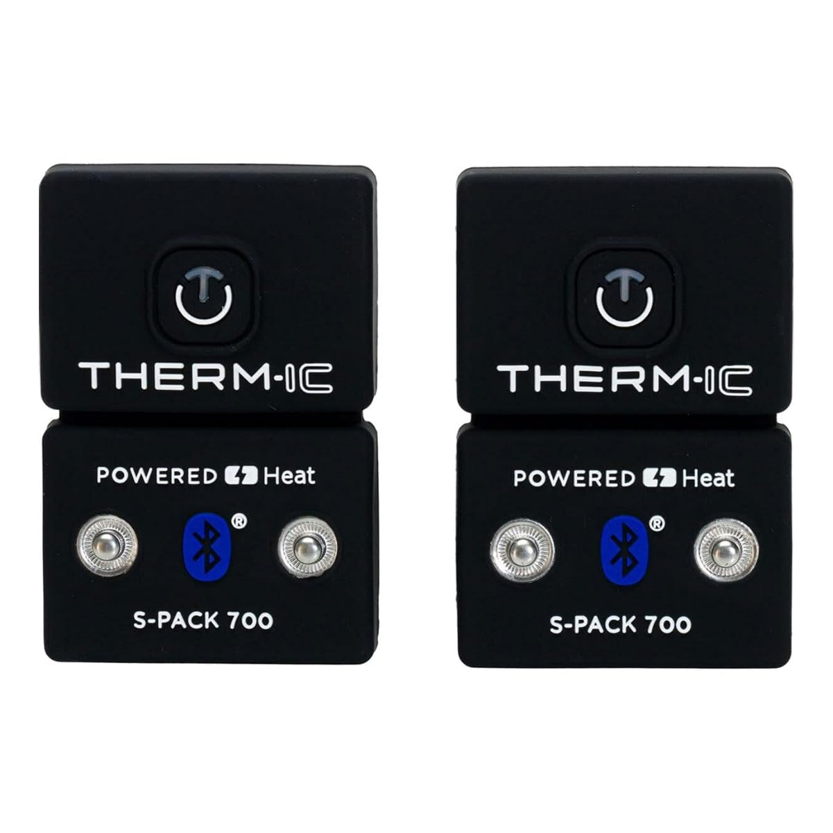 Therm-ic S-Pack 700 B in-use with PowerSocks delivers steady heat on alpine descents.