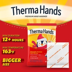 ThermaHands hand warmers during activation highlighting quick heat after shaking