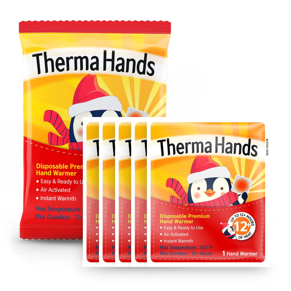 ThermaHands hand warmers odorless, natural, disposable design with safe use