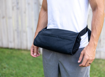 ThermalStep hand-warmer pouch in-use while hunting for practical warmth.