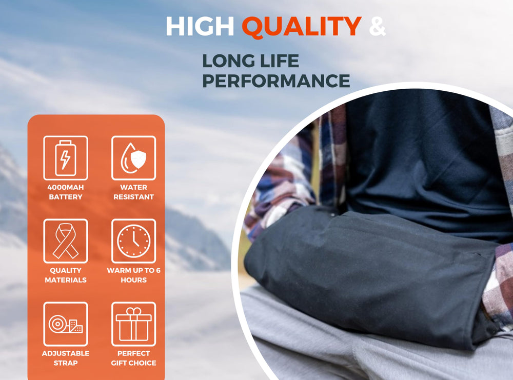ThermalStep hand-warmer pouch water-resistant fabric for rugged outdoors.