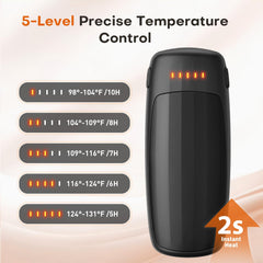 Therova Hand Warmers 2in1 dual-heat illustrating versatile two-hand or shared warmth