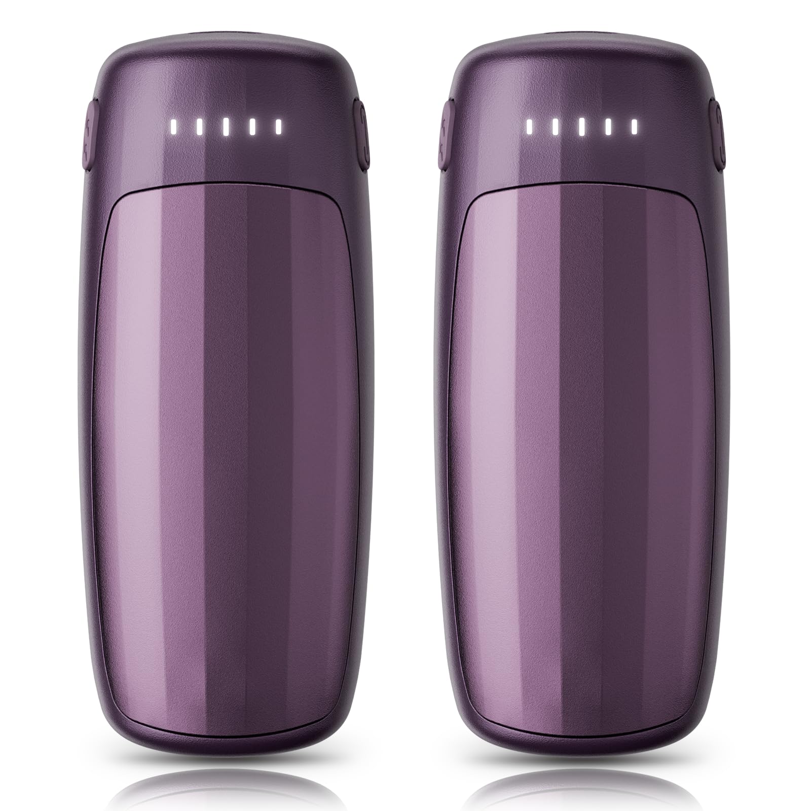 Therova rechargeable hand warmers 2-pack portable warmth on the go